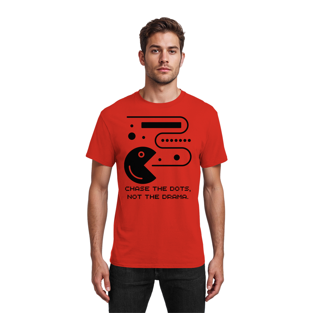 Chase the Dots, Not the Drama - Heavy Cotton T-Shirt