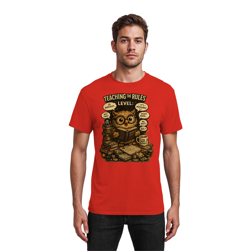 Teaching The Rules - Heavy Cotton T-Shirt
