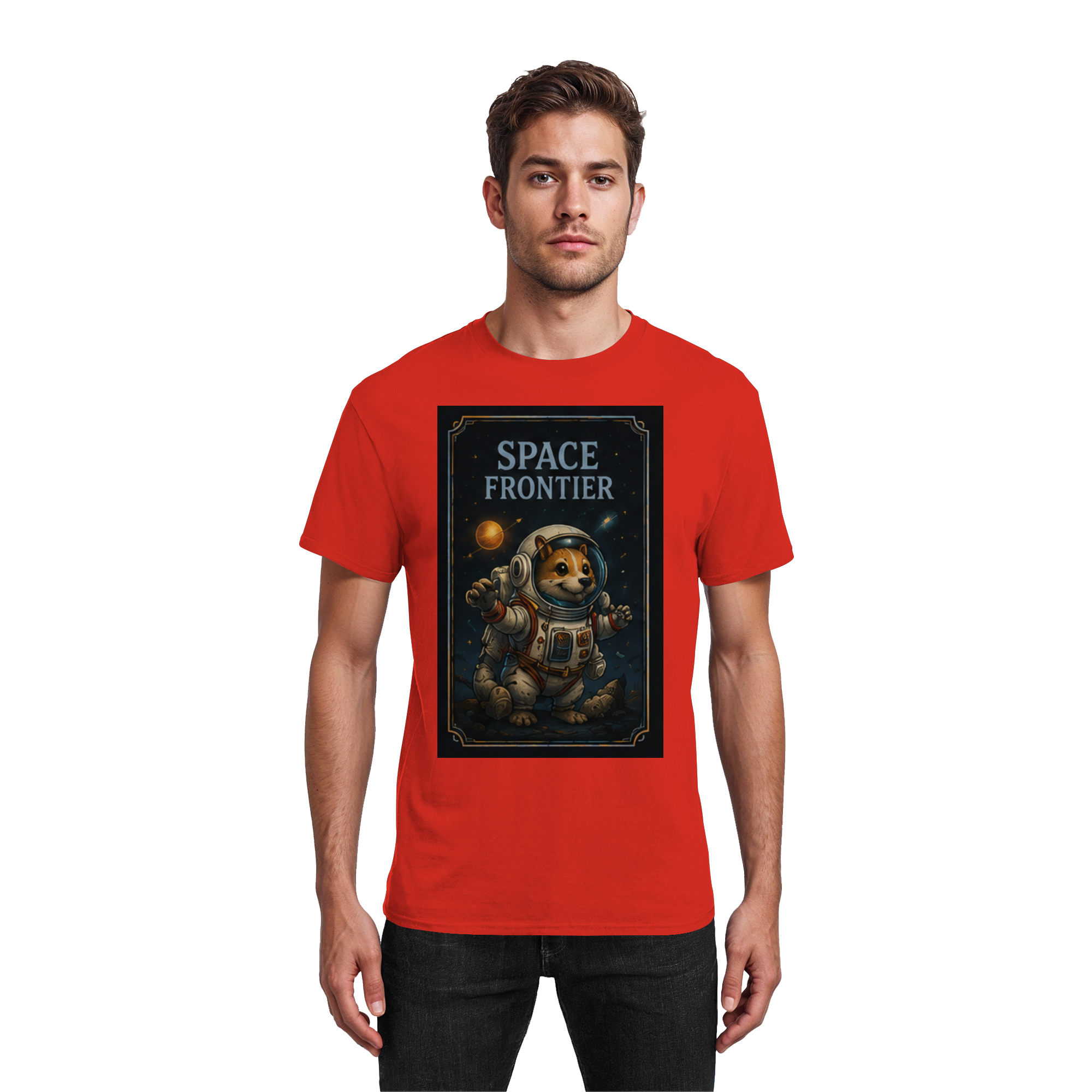 Space Frontier - Heavy Cotton T-Shirt