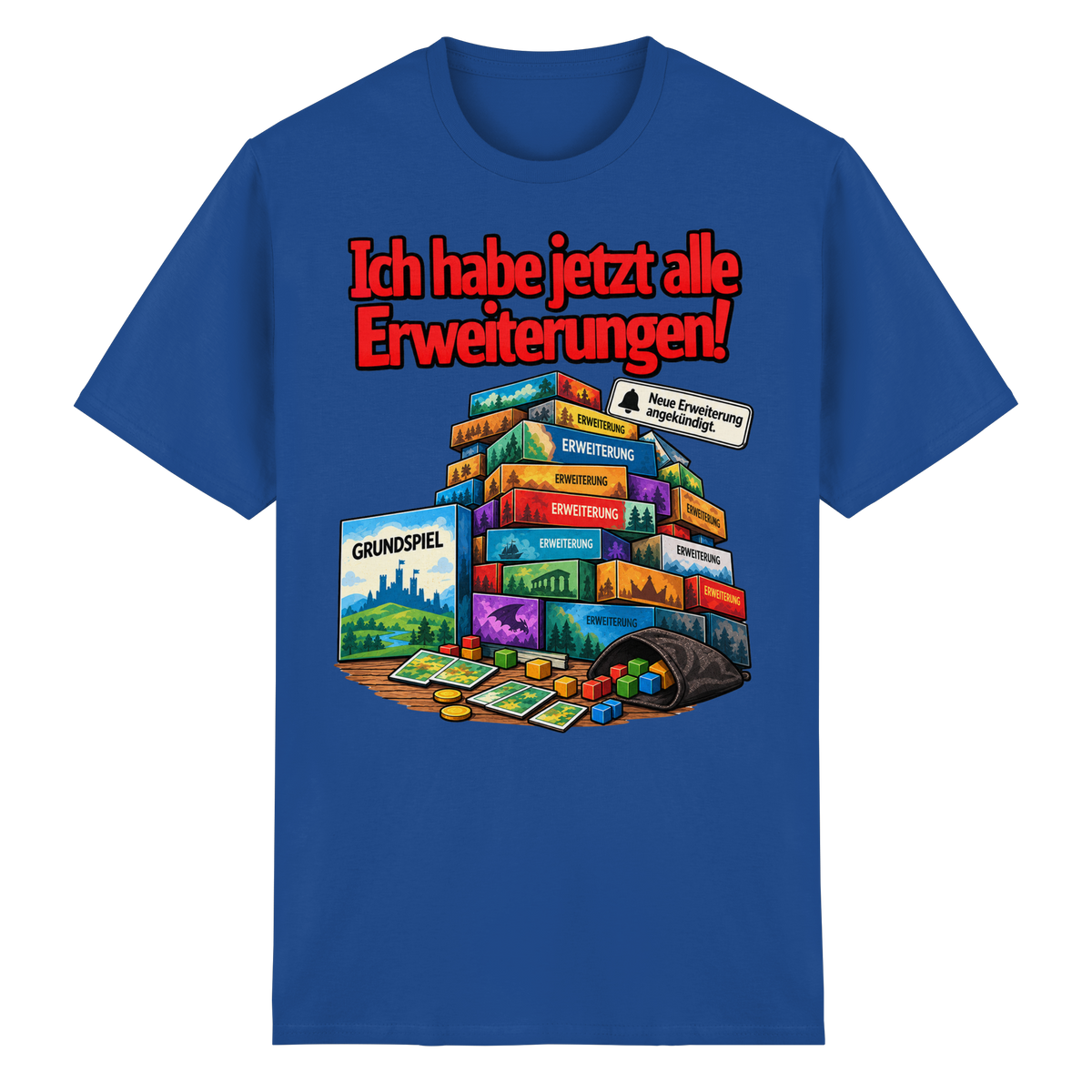 Ich hab jetzt alle Erweiterungen - Heavy Cotton T-Shirt