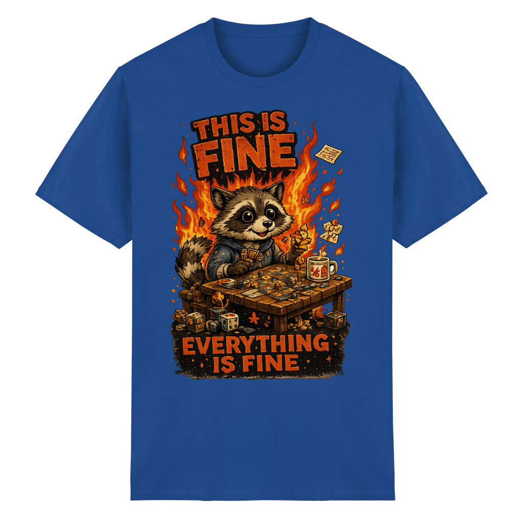 This Is Fine Club! - Heavy Cotton T-Shirt