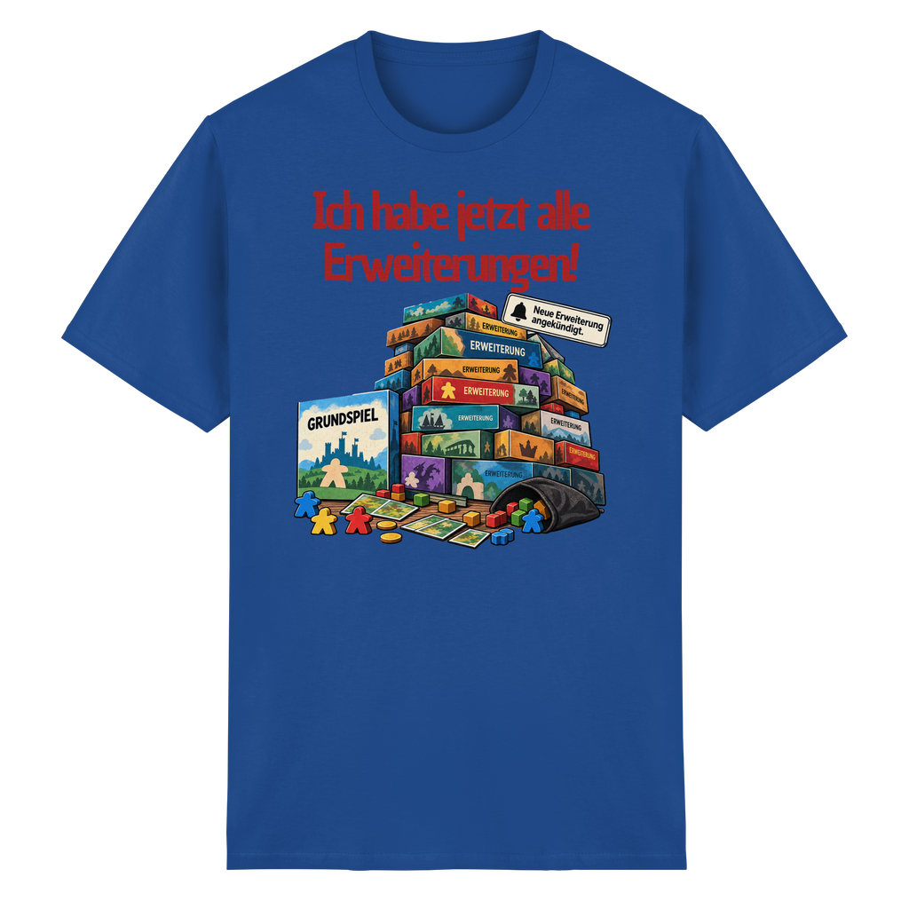 Ich hab jetzt alle Erweiterungen - Heavy Cotton T-Shirt
