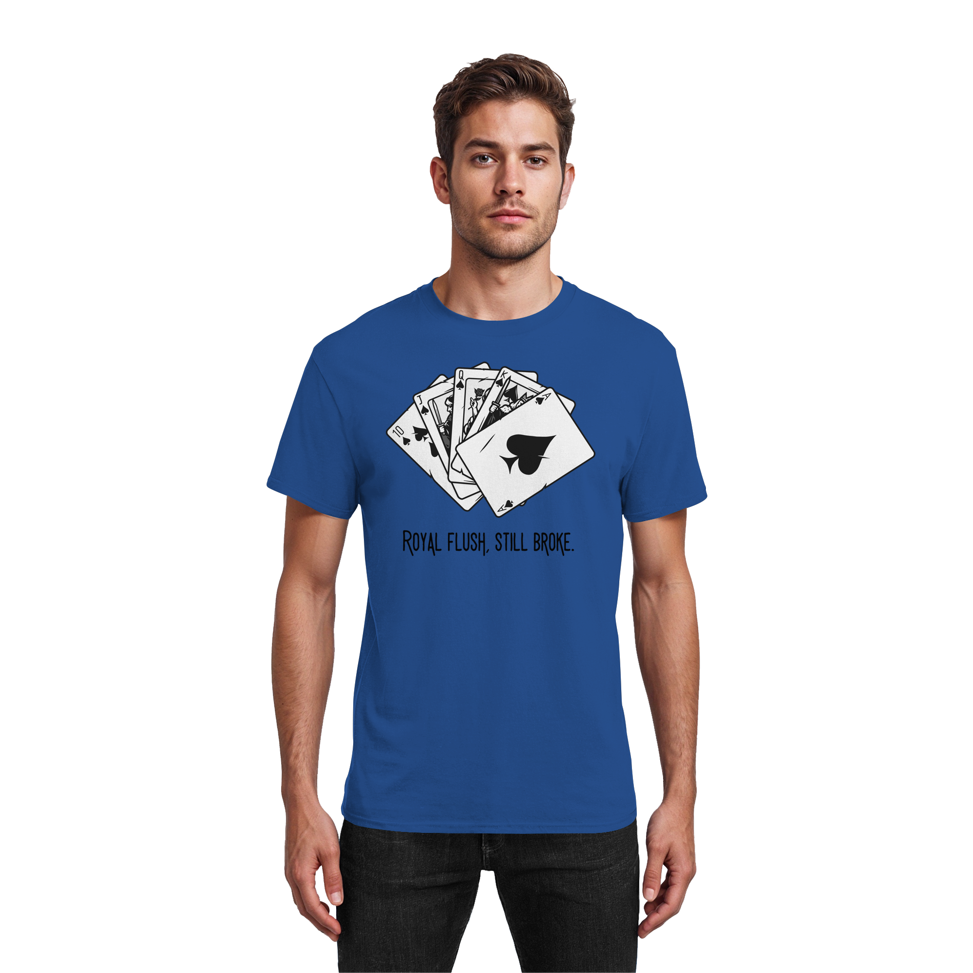 Ace Up My Sleeve - Heavy Cotton T-Shirt