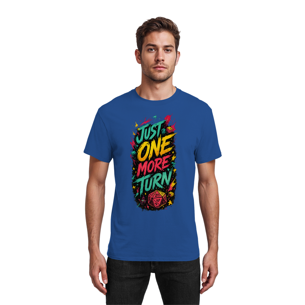 Just One More Turn! - Heavy Cotton T-Shirt