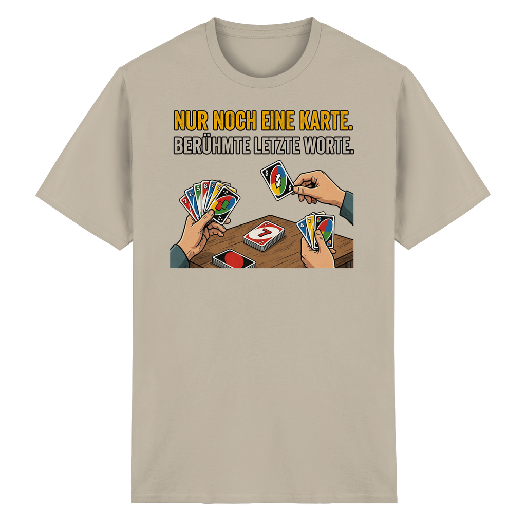 Nur noch eine Karte! - Heavy Cotton T-Shirt