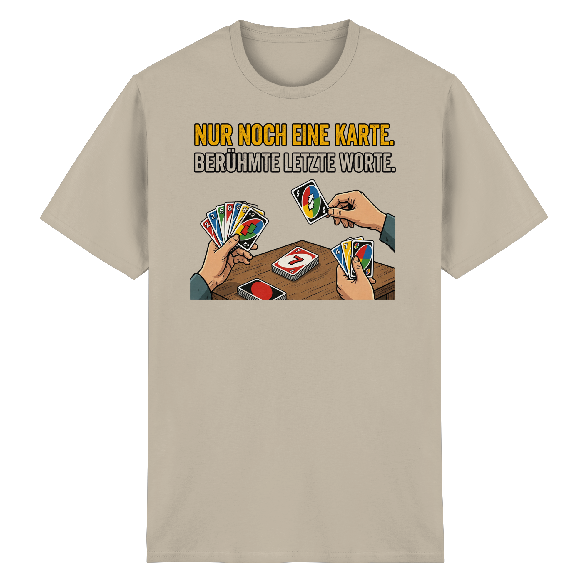 Nur noch eine Karte! - Heavy Cotton T-Shirt