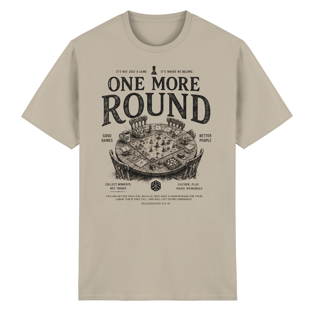 One More Round - Heavy Cotton T-Shirt