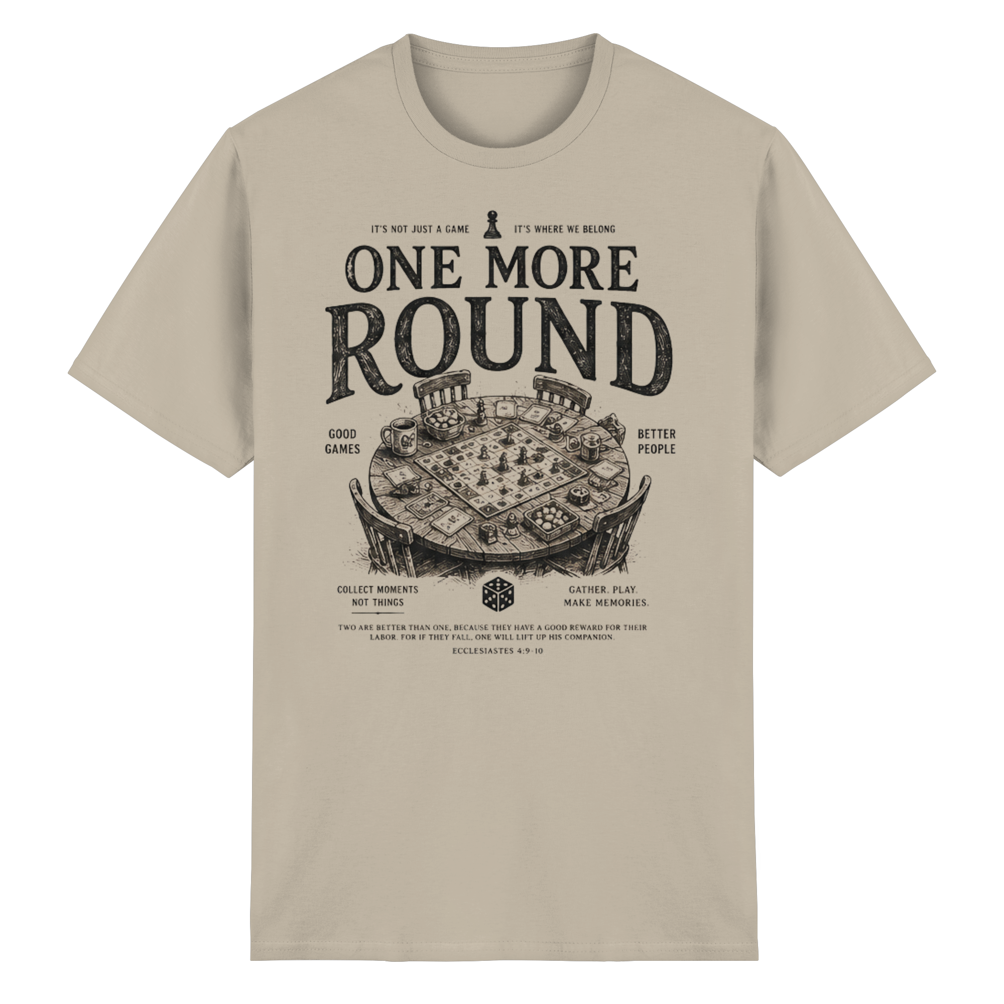 One More Round - Heavy Cotton T-Shirt