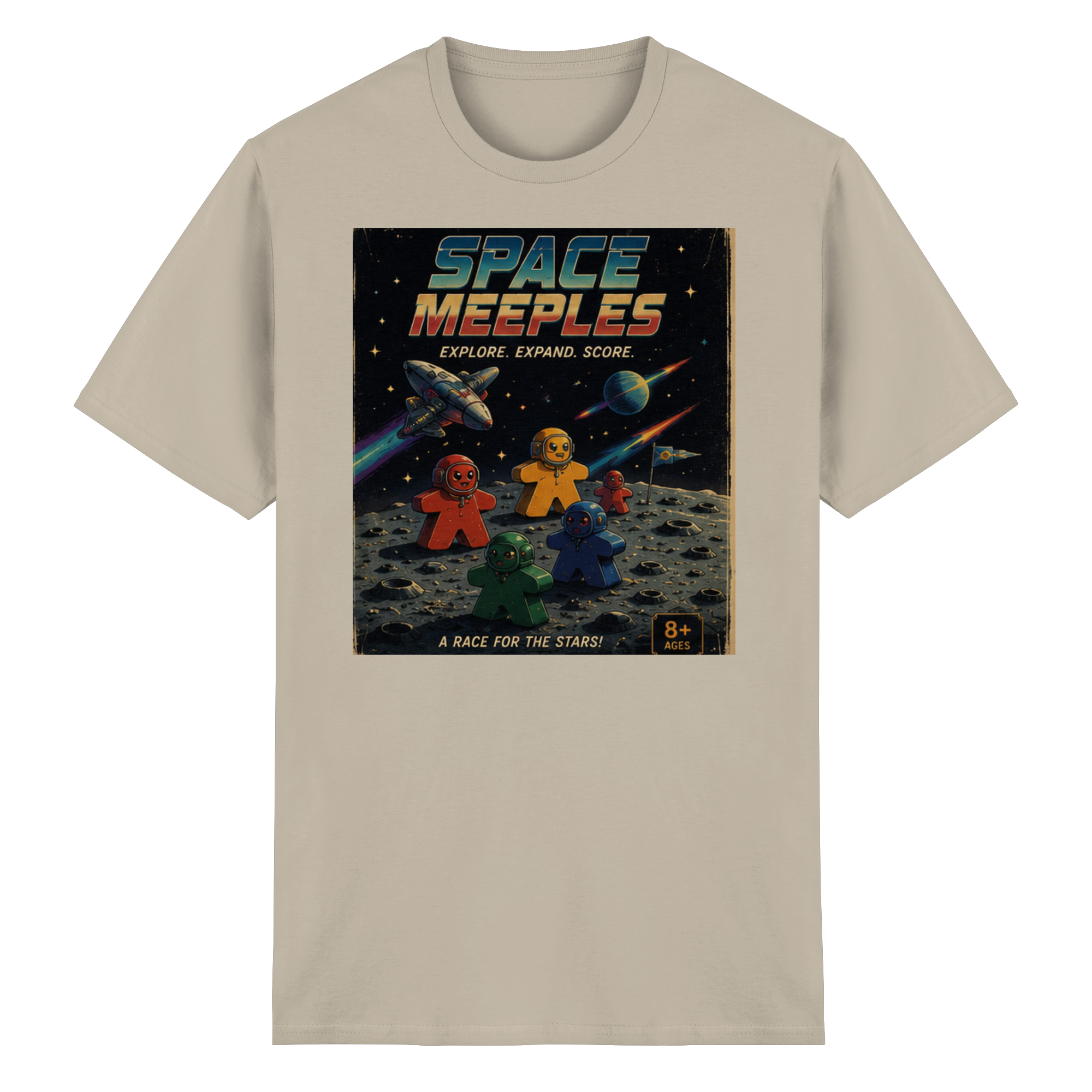 Space Maples - Heavy Cotton T-Shirt