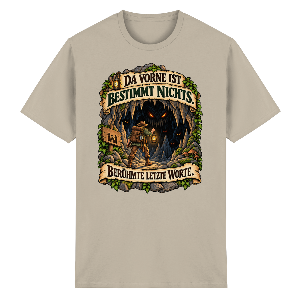 Da vorne ist bestimmt nichts - Heavy Cotton T-Shirt