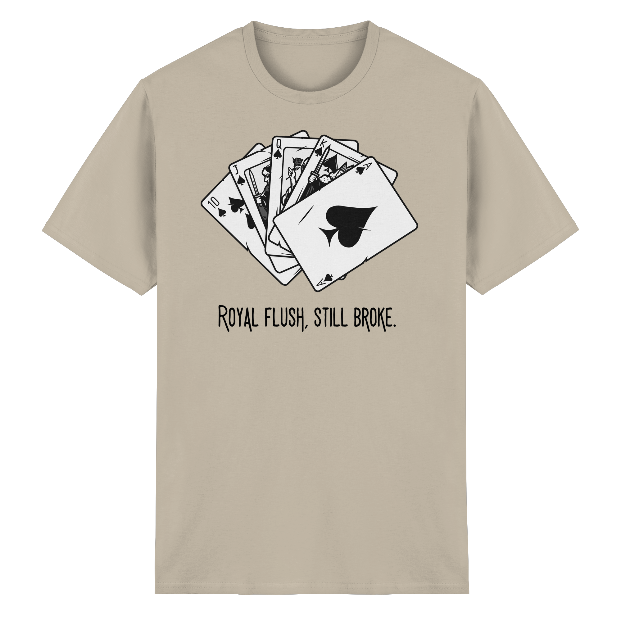 Ace Up My Sleeve - Heavy Cotton T-Shirt