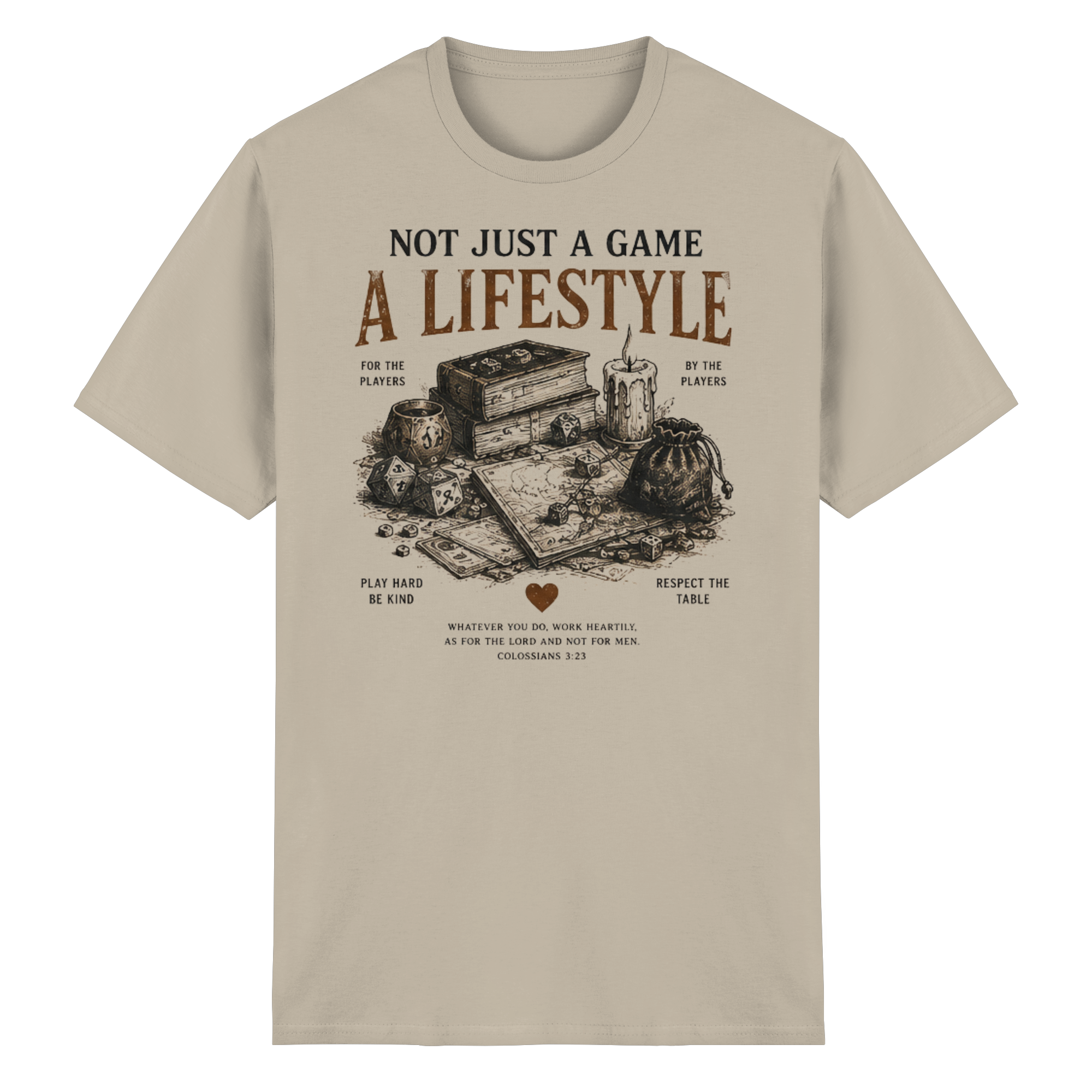 Not Just A Game - Heavy Cotton T-Shirt