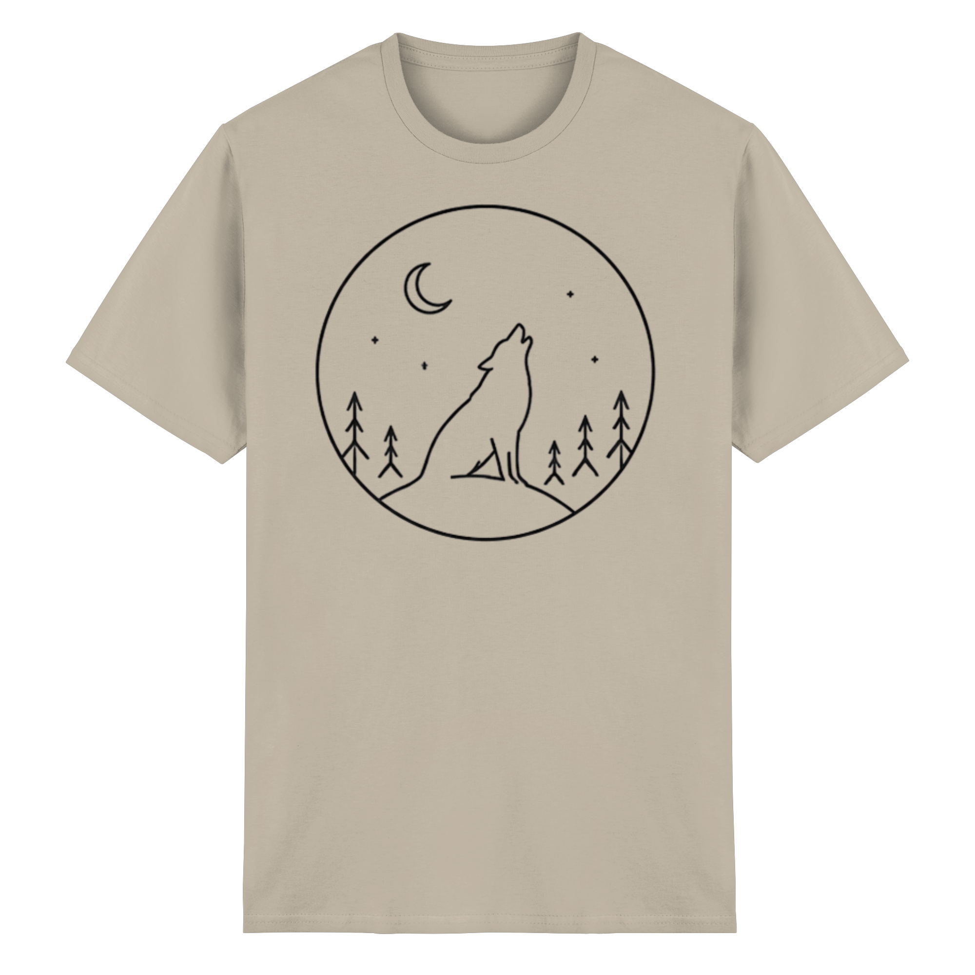 Die Nacht beginnt. - Heavy Cotton T-Shirt
