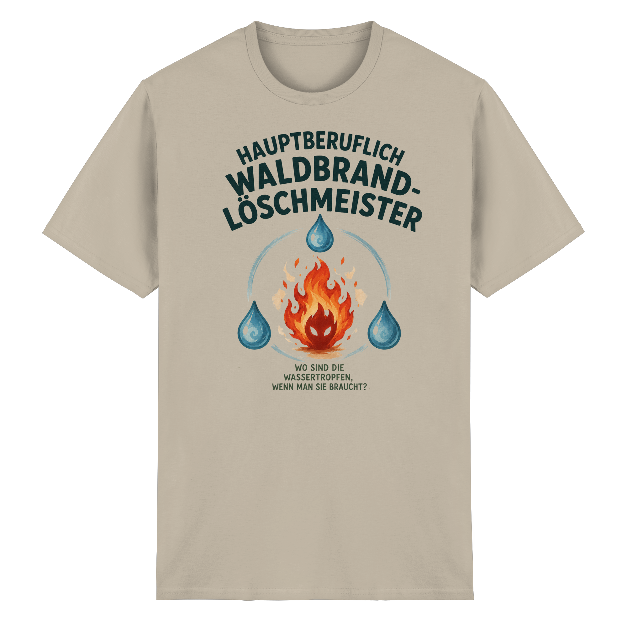Waldbrand-Löschmeister - Heavy Cotton T-Shirt