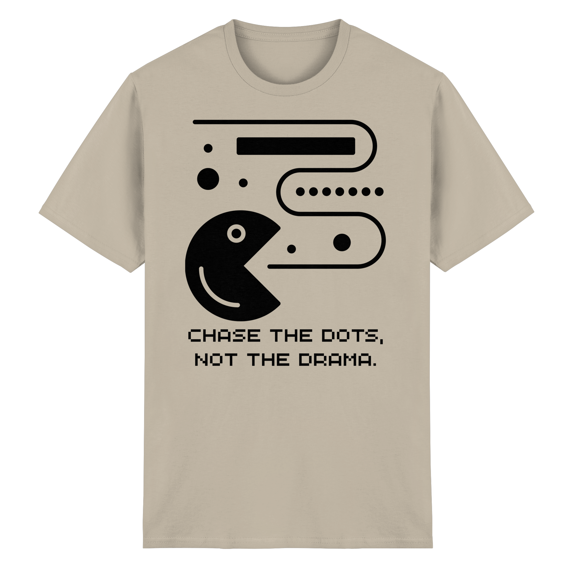 Chase the Dots, Not the Drama - Heavy Cotton T-Shirt