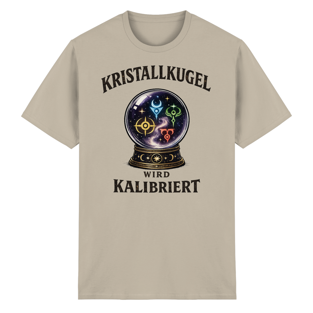Kristallkugel wird kalibriert - Heavy Cotton T-Shirt