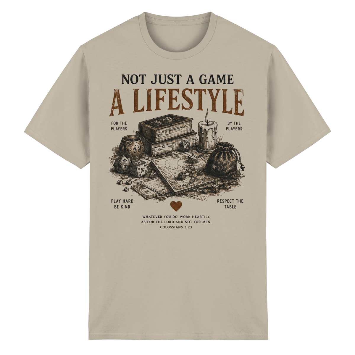 Not Just A Game - Heavy Cotton T-Shirt