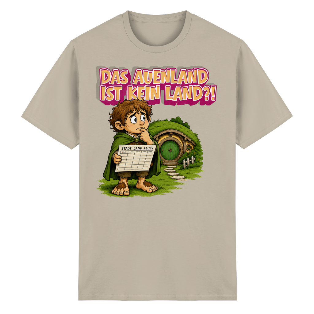 Das Auenland ist kein Land?! - Heavy Cotton T-Shirt