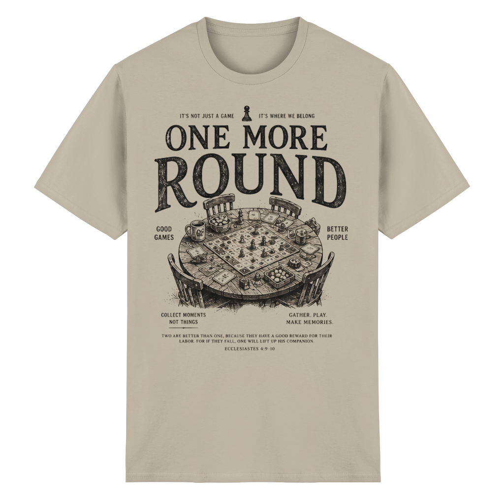 One More Round - Heavy Cotton T-Shirt