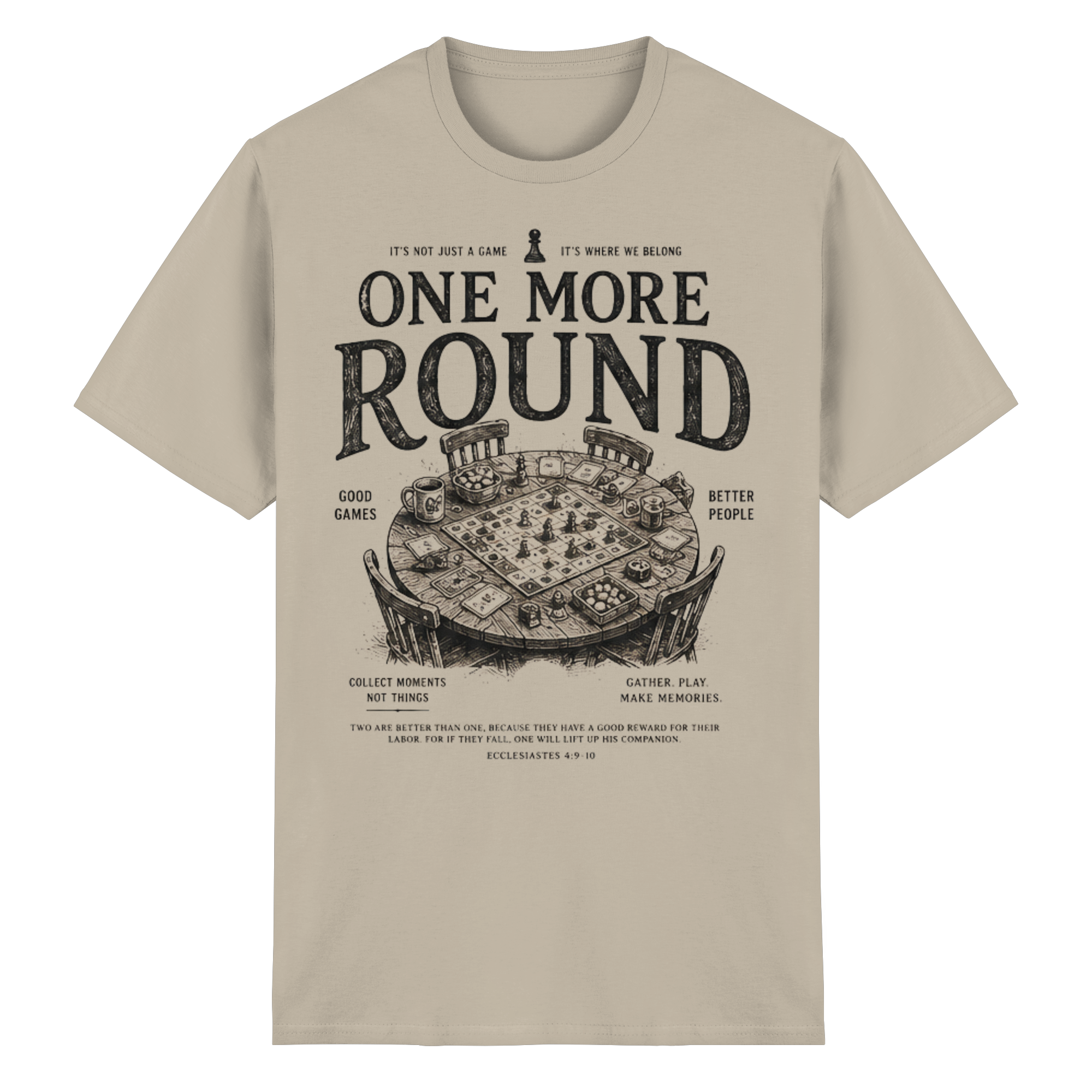 One More Round - Heavy Cotton T-Shirt