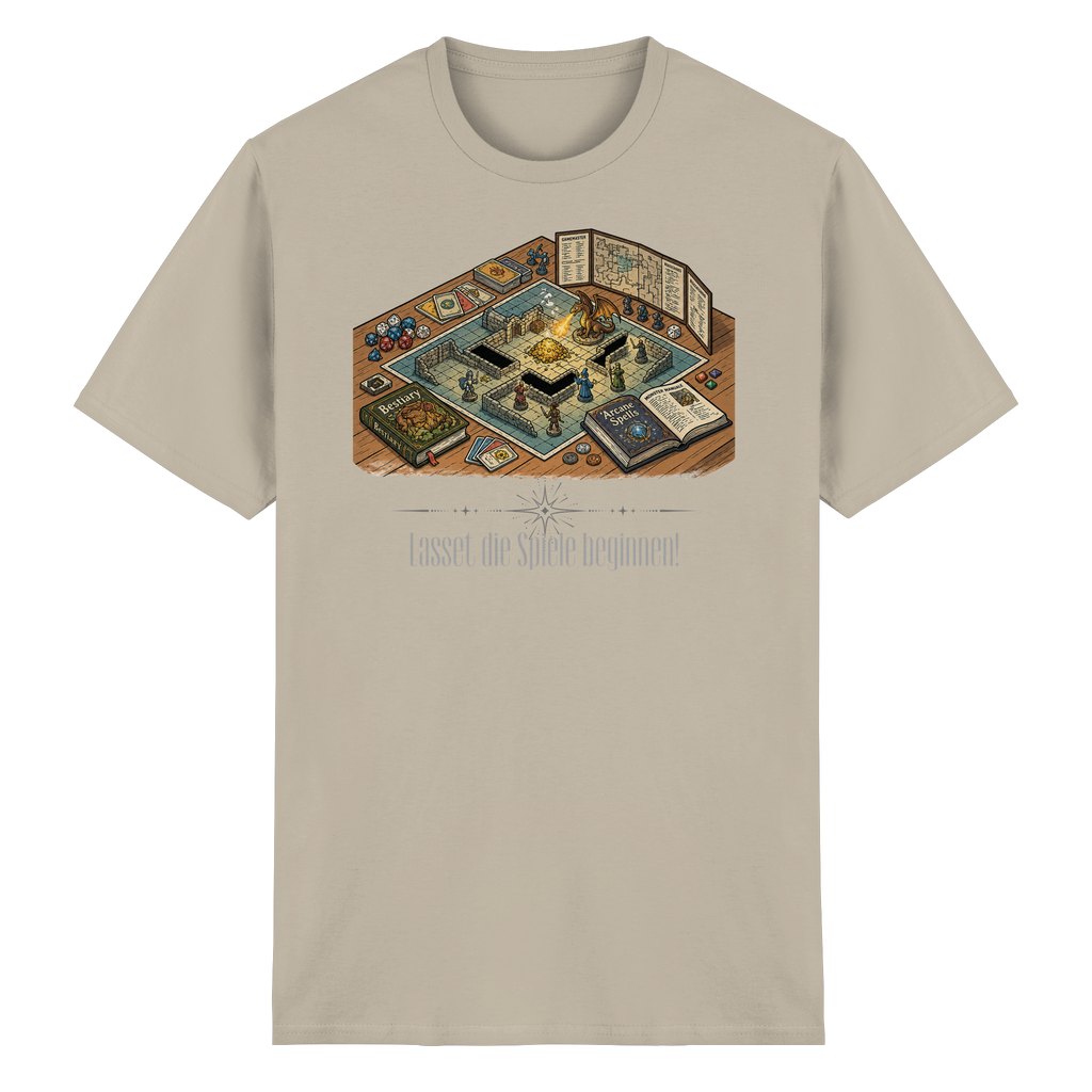 Lasset die Spiele beginnen!  - Heavy Cotton T-Shirt