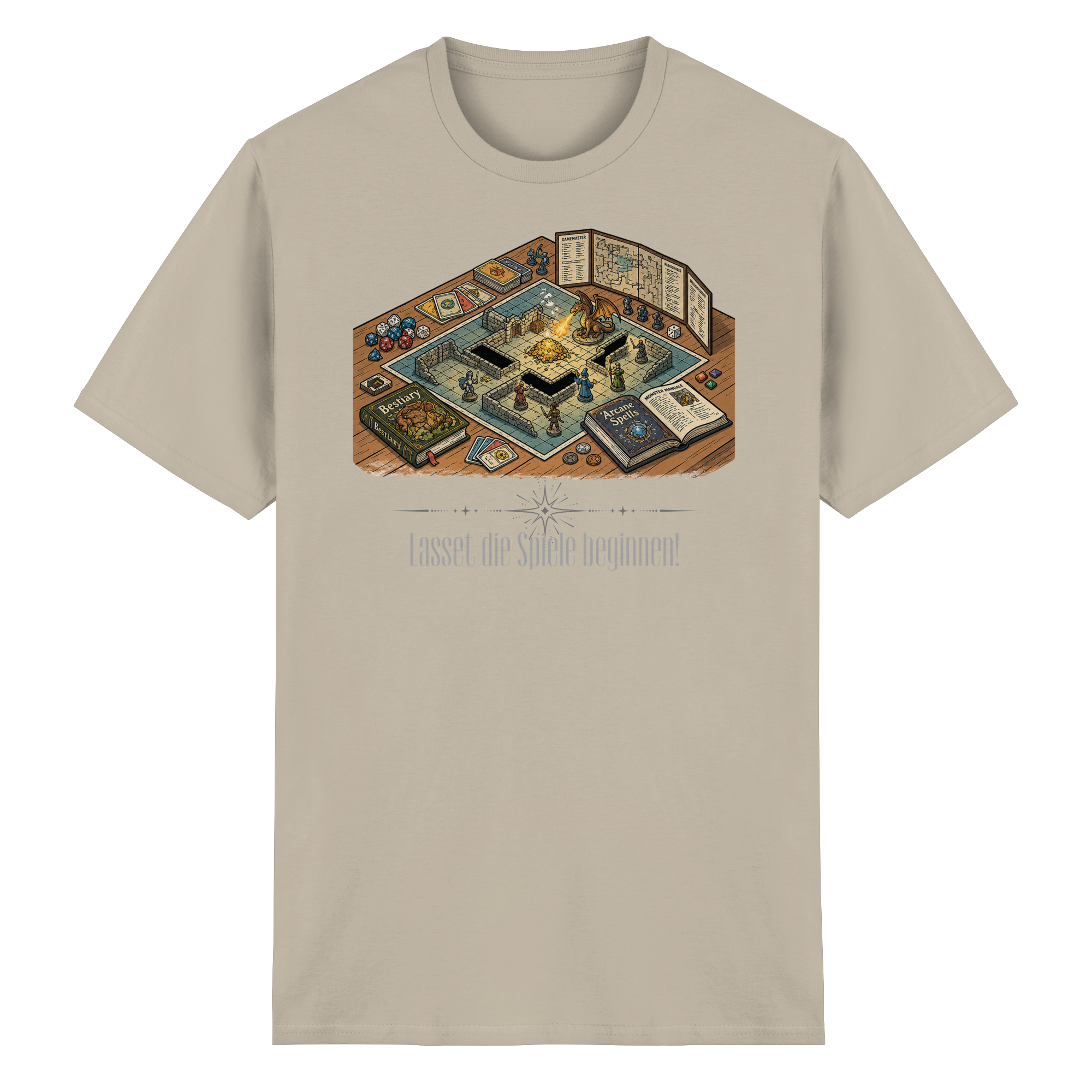 Lasset die Spiele beginnen!  - Heavy Cotton T-Shirt