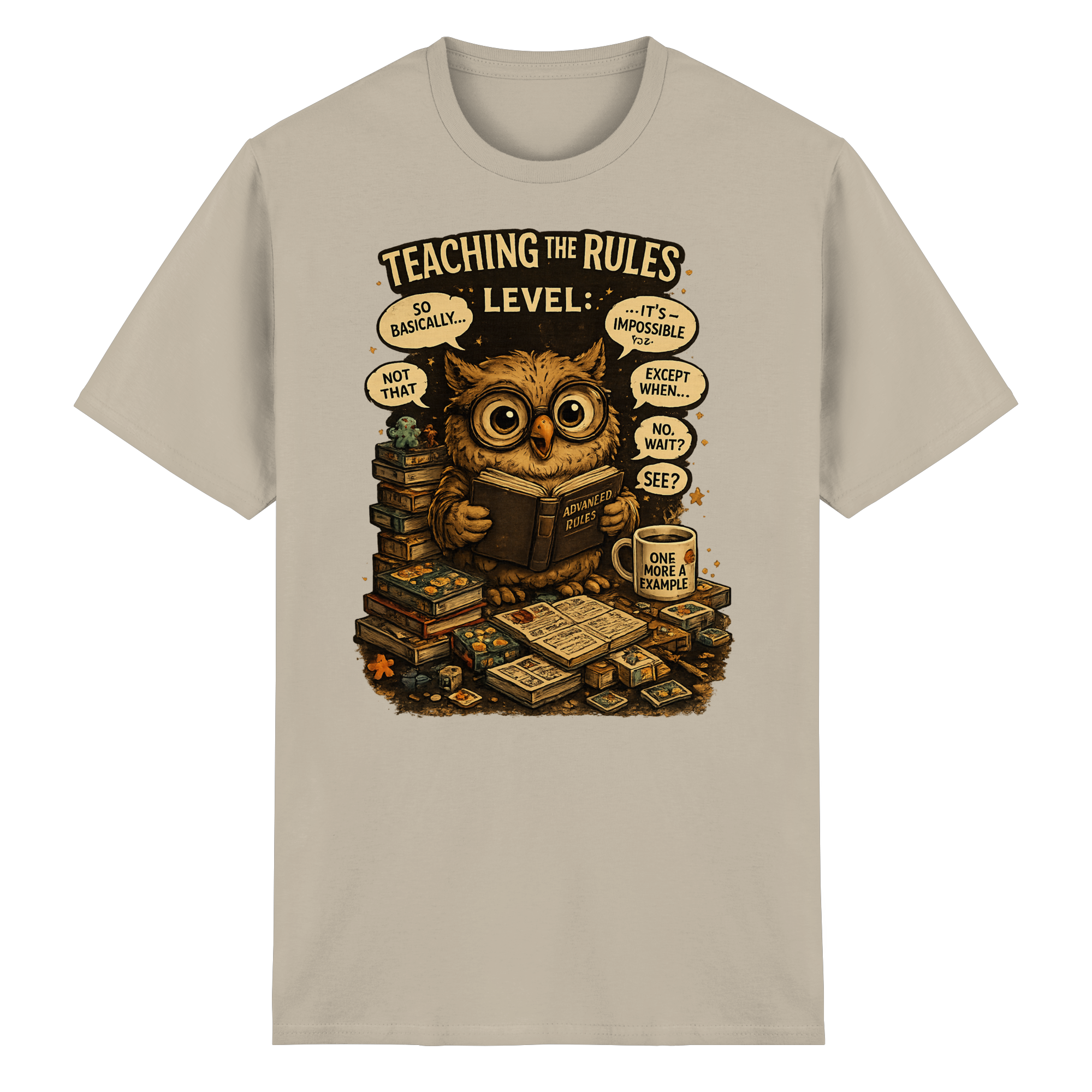 Teaching The Rules - Heavy Cotton T-Shirt