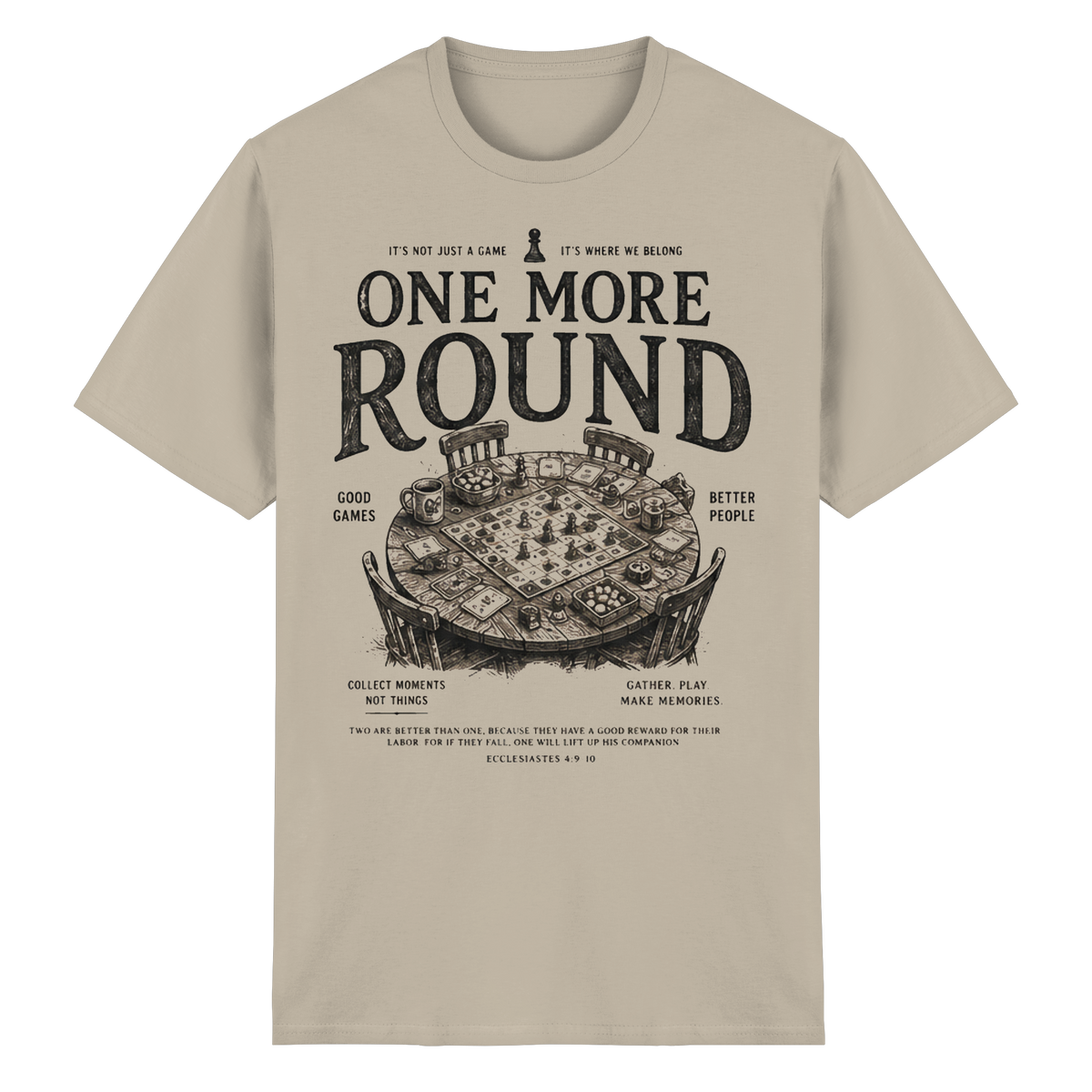 One More Round - Heavy Cotton T-Shirt
