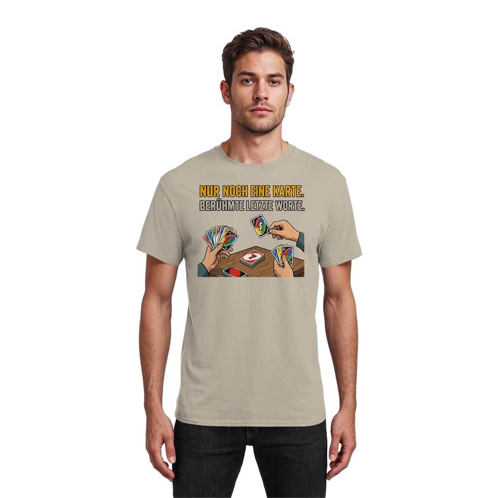 Nur noch eine Karte! - Heavy Cotton T-Shirt