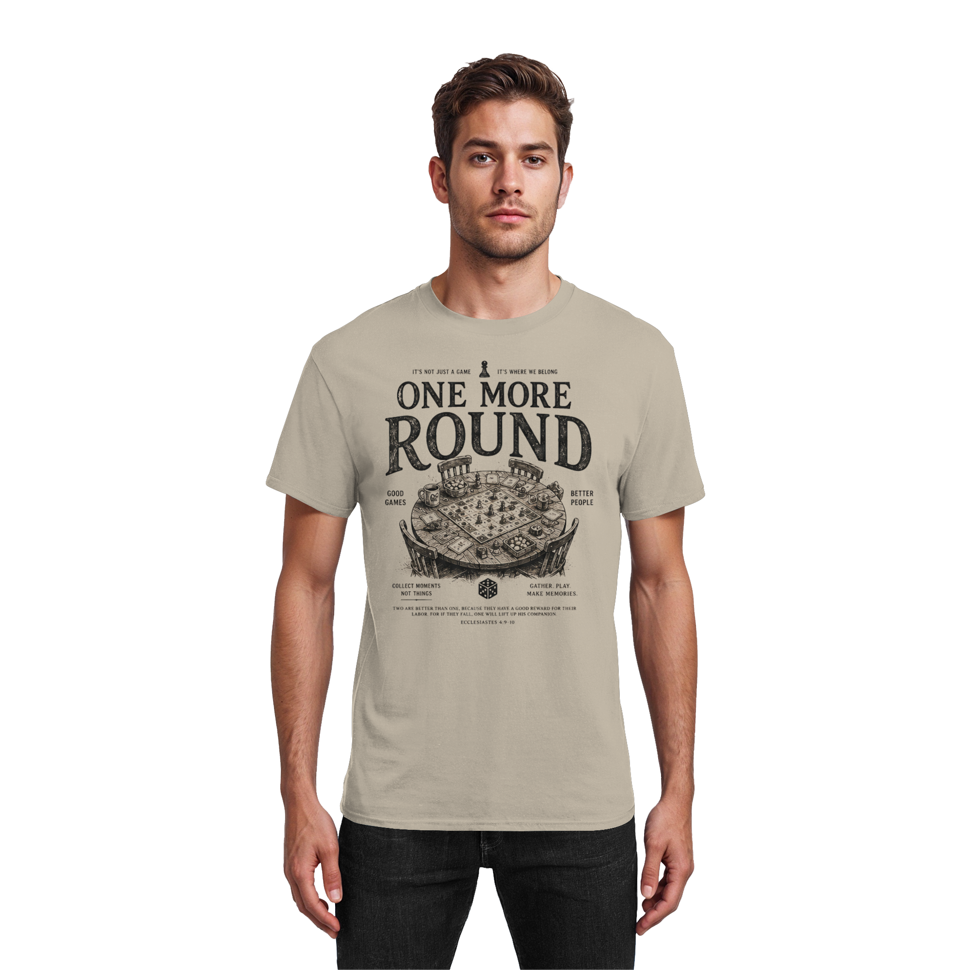 One More Round - Heavy Cotton T-Shirt