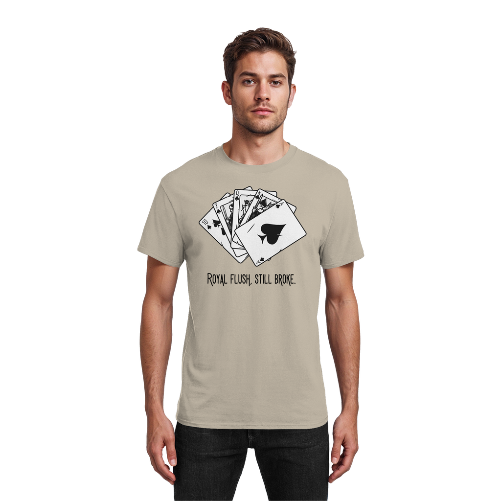 Ace Up My Sleeve - Heavy Cotton T-Shirt