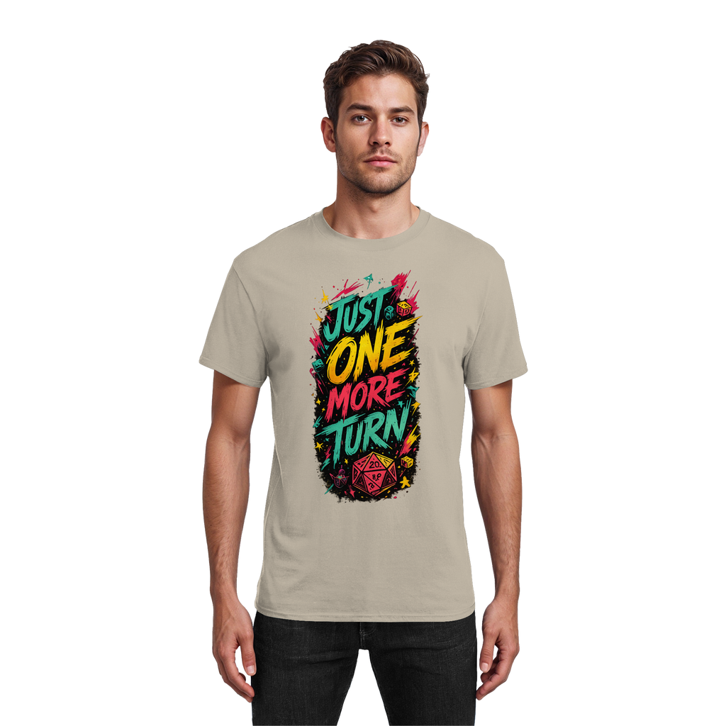 Just One More Turn! - Heavy Cotton T-Shirt