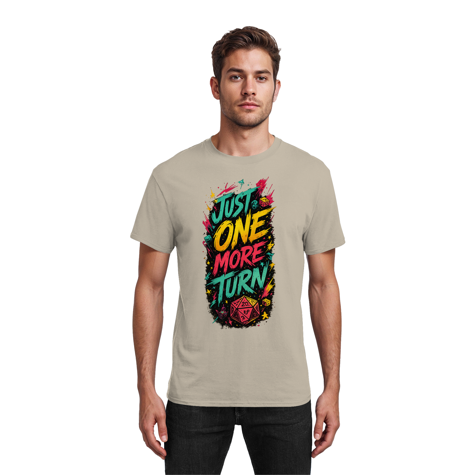 Just One More Turn! - Heavy Cotton T-Shirt