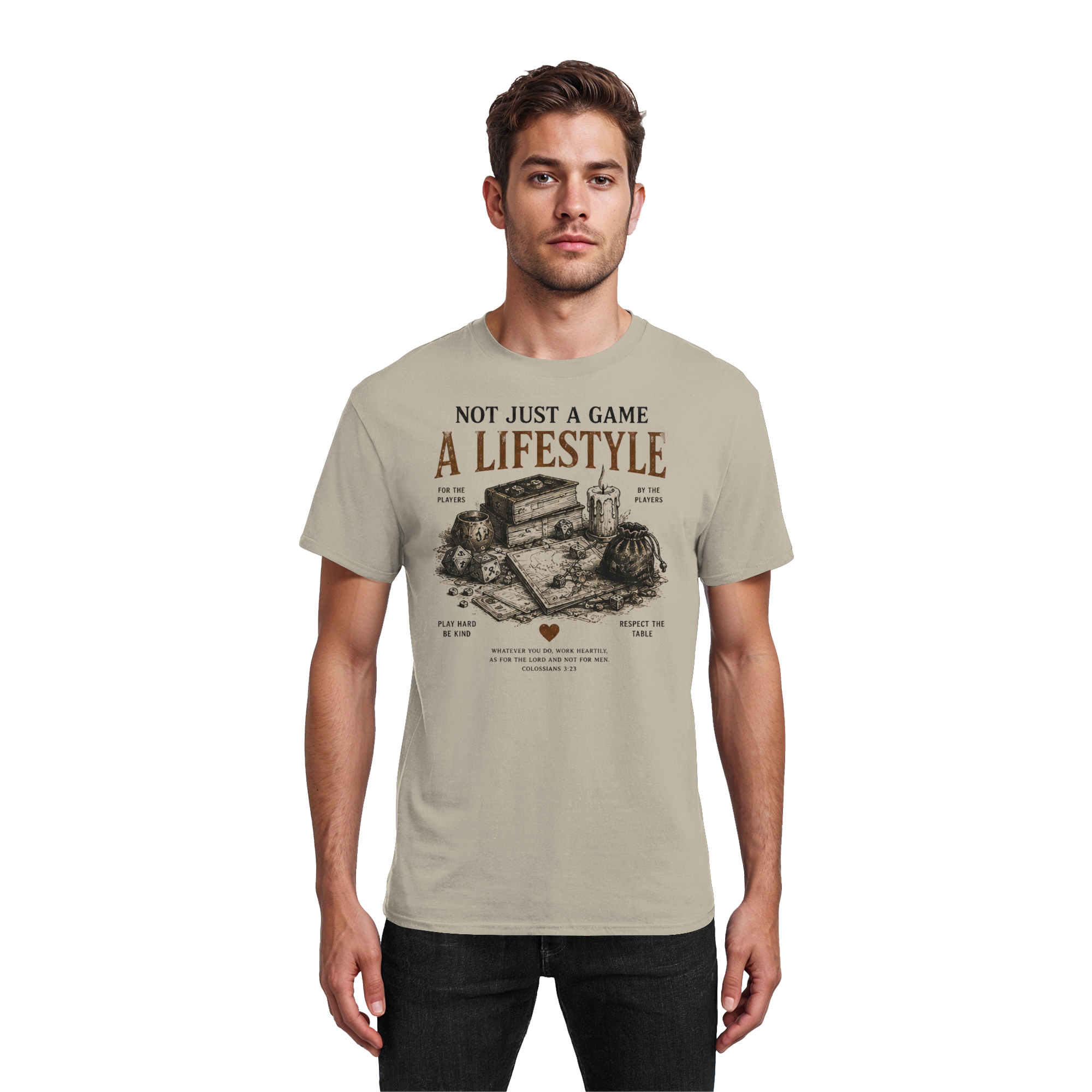 Not Just A Game - Heavy Cotton T-Shirt