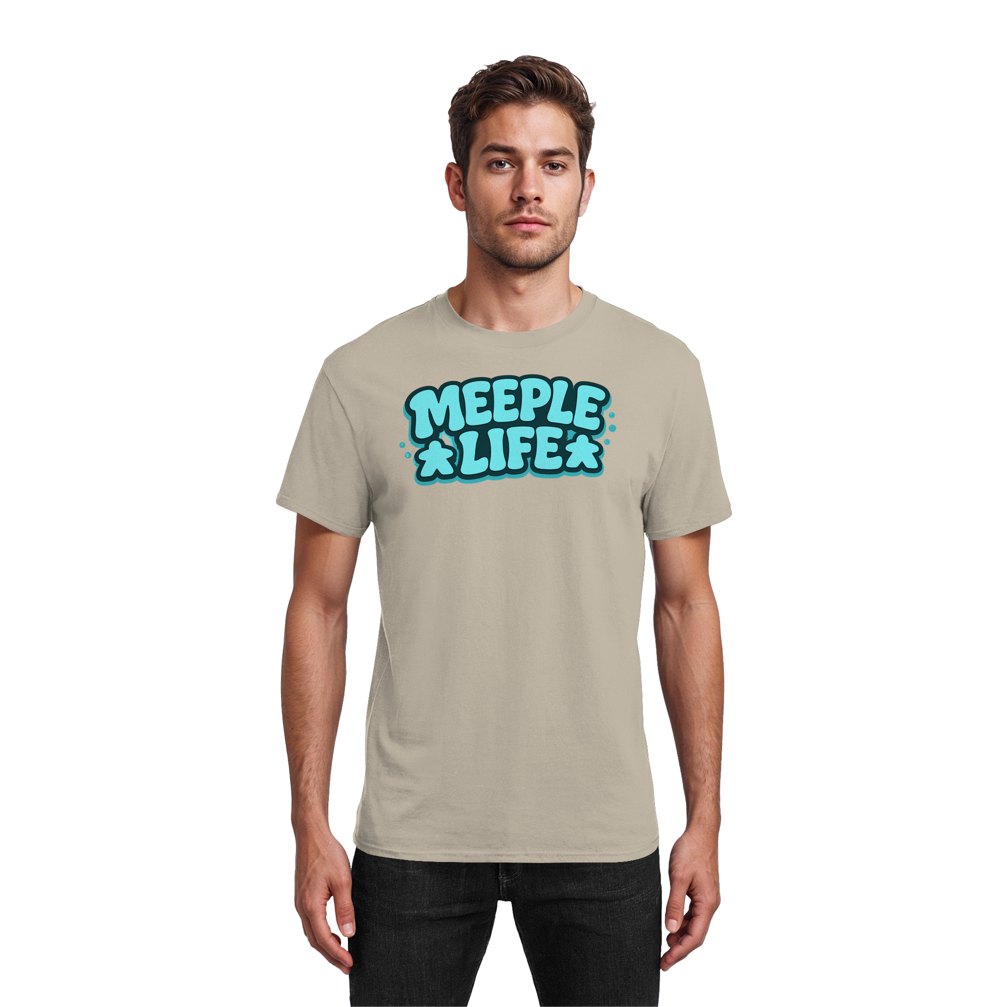 Meeple Life - Heavy Cotton T-Shirt