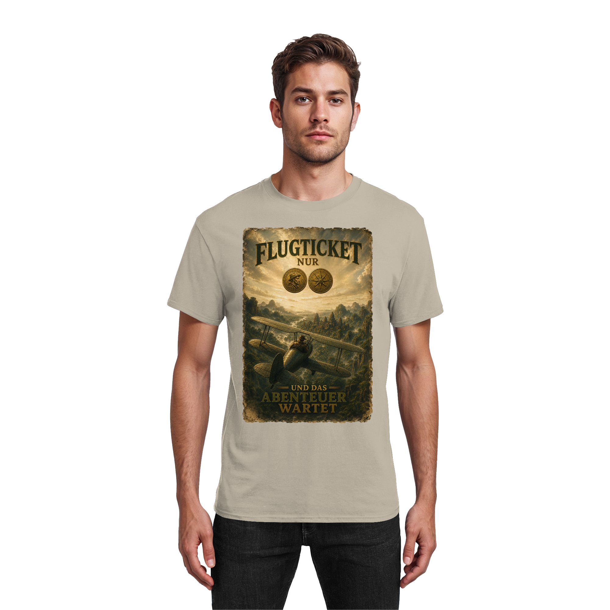 Adventure Ticket - Heavy Cotton T-Shirt
