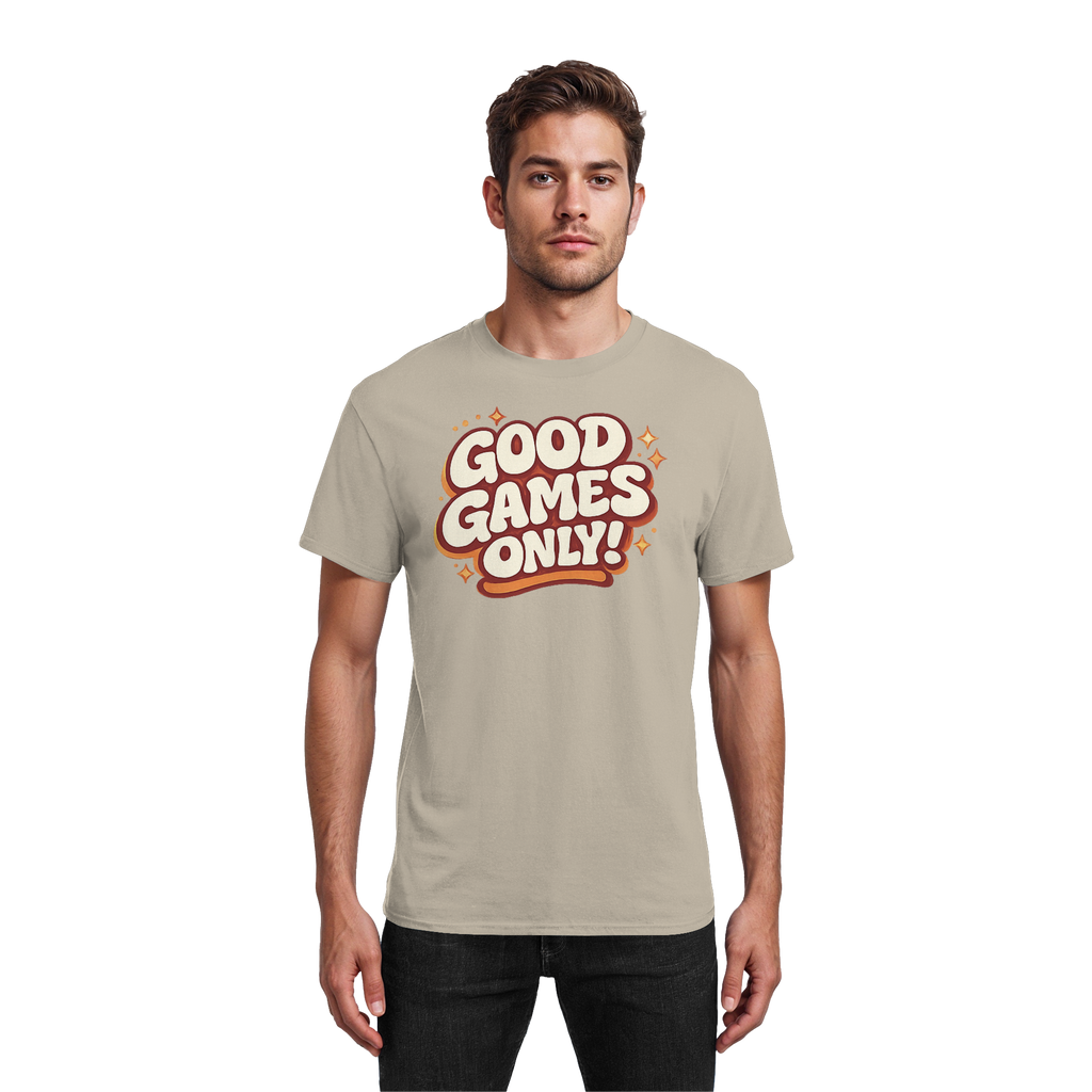 Good Games Only! - Heavy Cotton T-Shirt