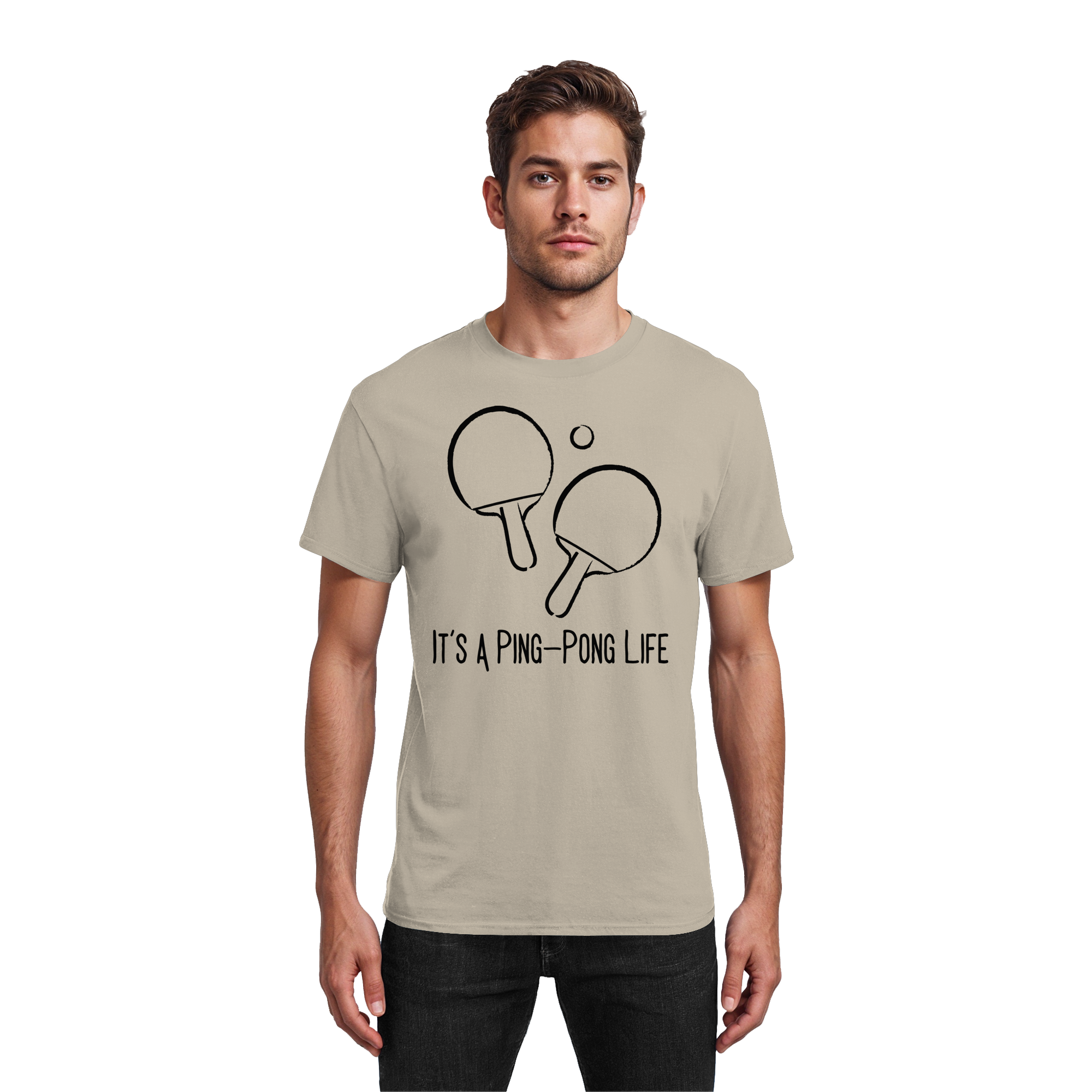 It's a Ping-Pong Life - Heavy Cotton T-Shirt