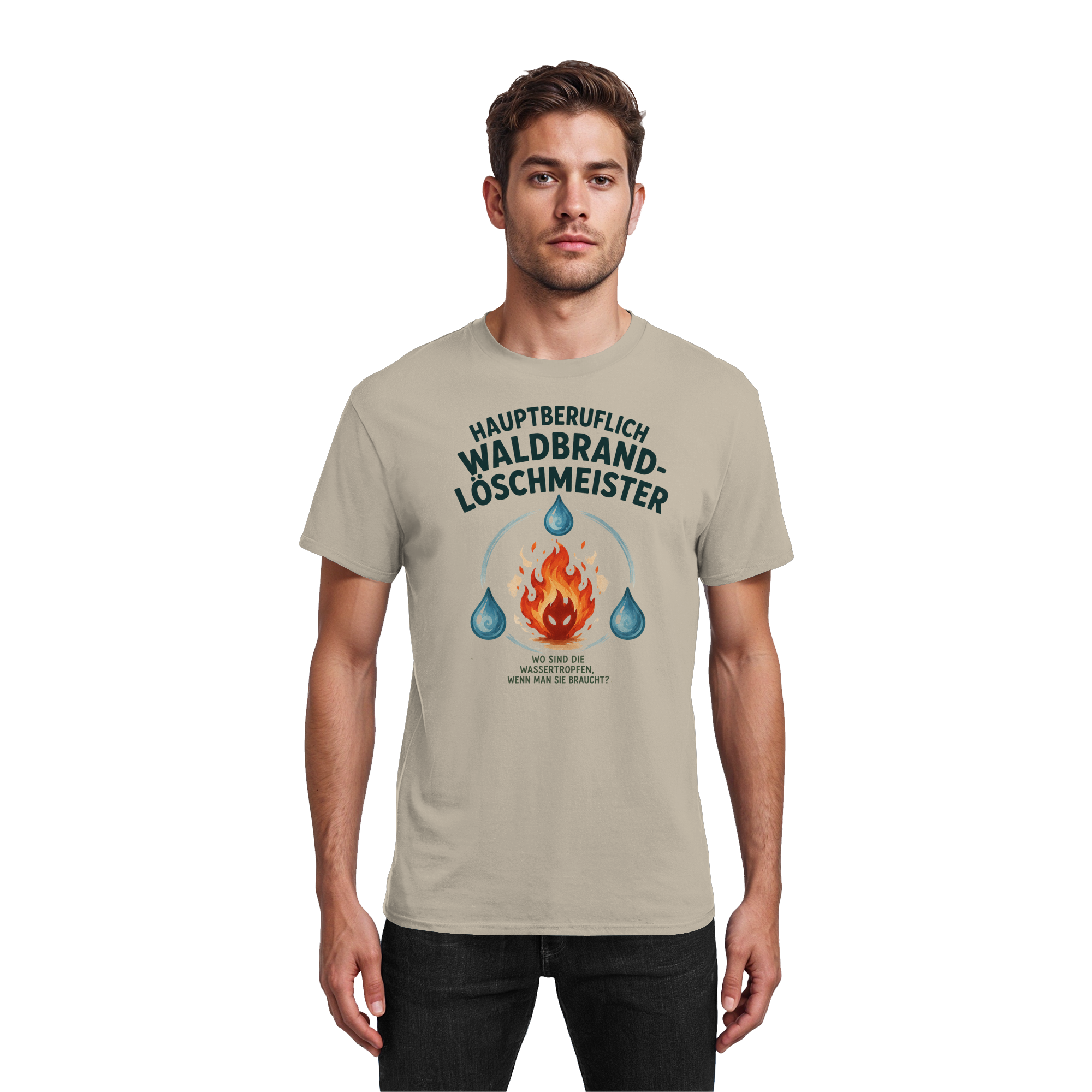 Waldbrand-Löschmeister - Heavy Cotton T-Shirt