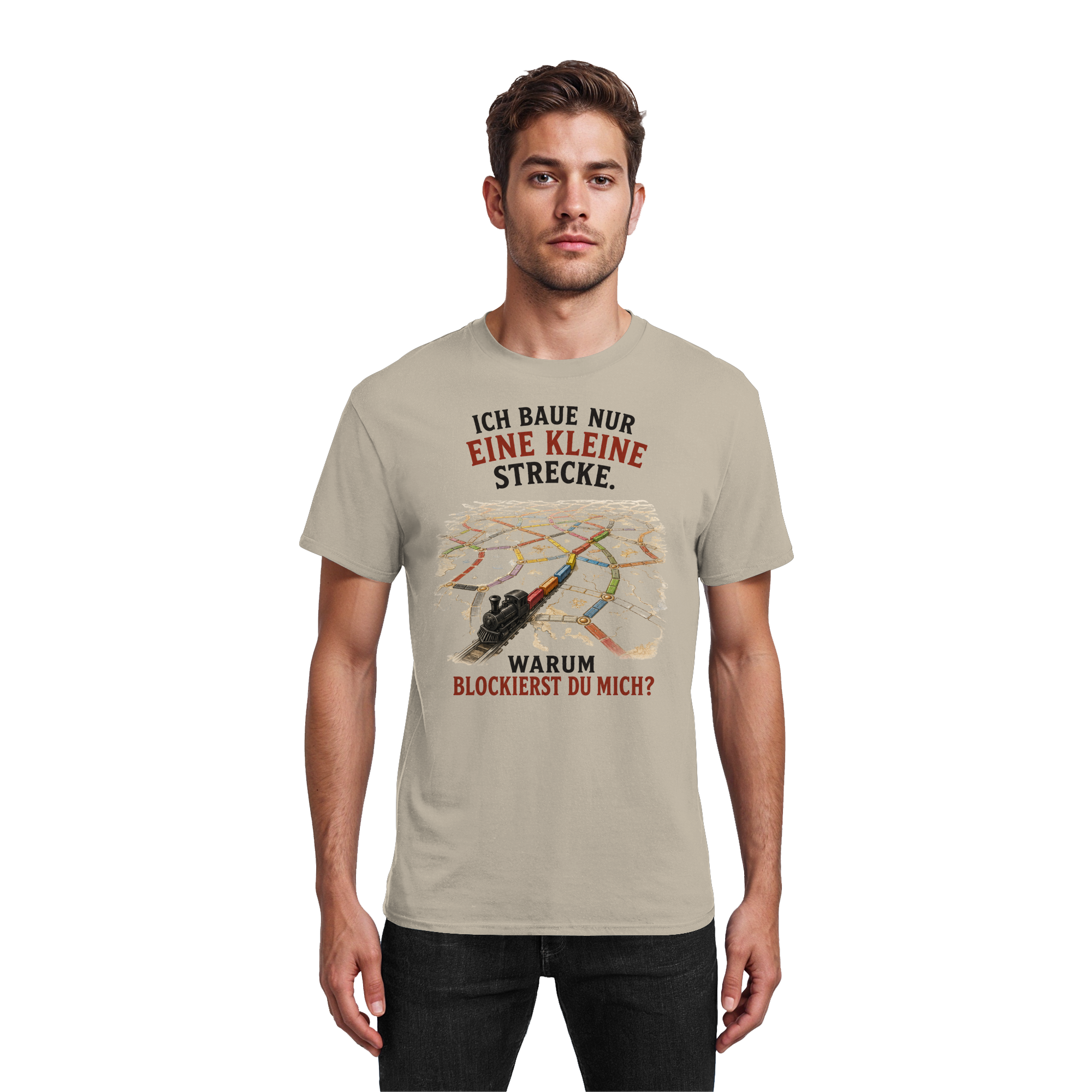 Kleine Strecke - Heavy Cotton T-Shirt