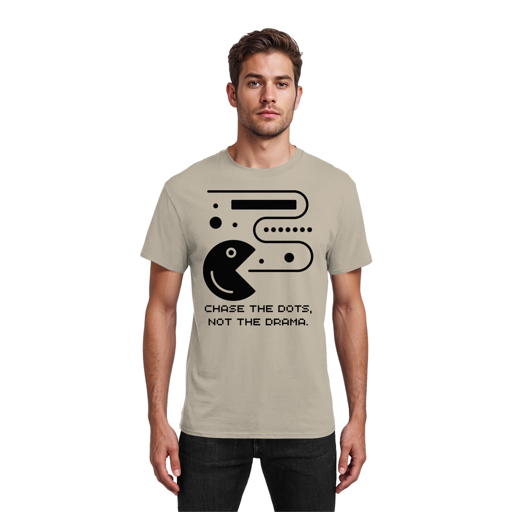 Chase the Dots, Not the Drama - Heavy Cotton T-Shirt