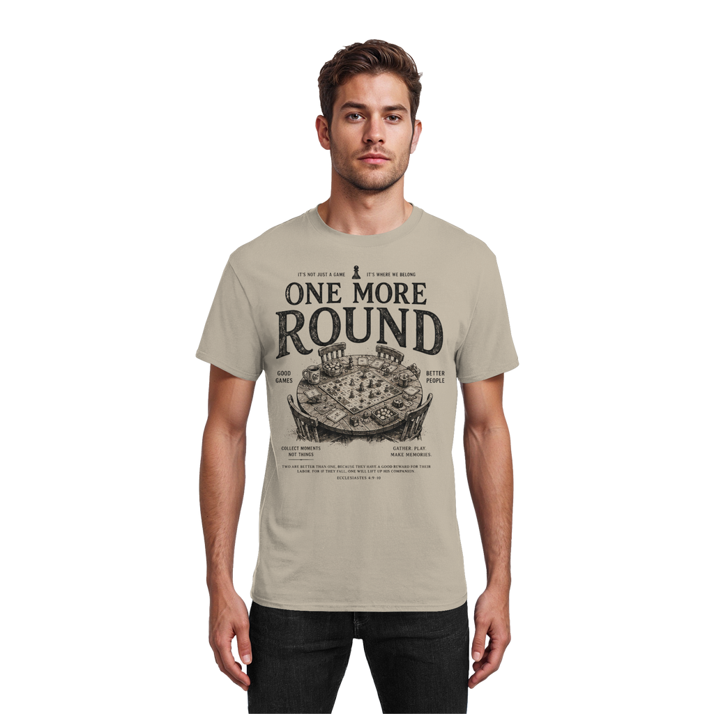 One More Round - Heavy Cotton T-Shirt