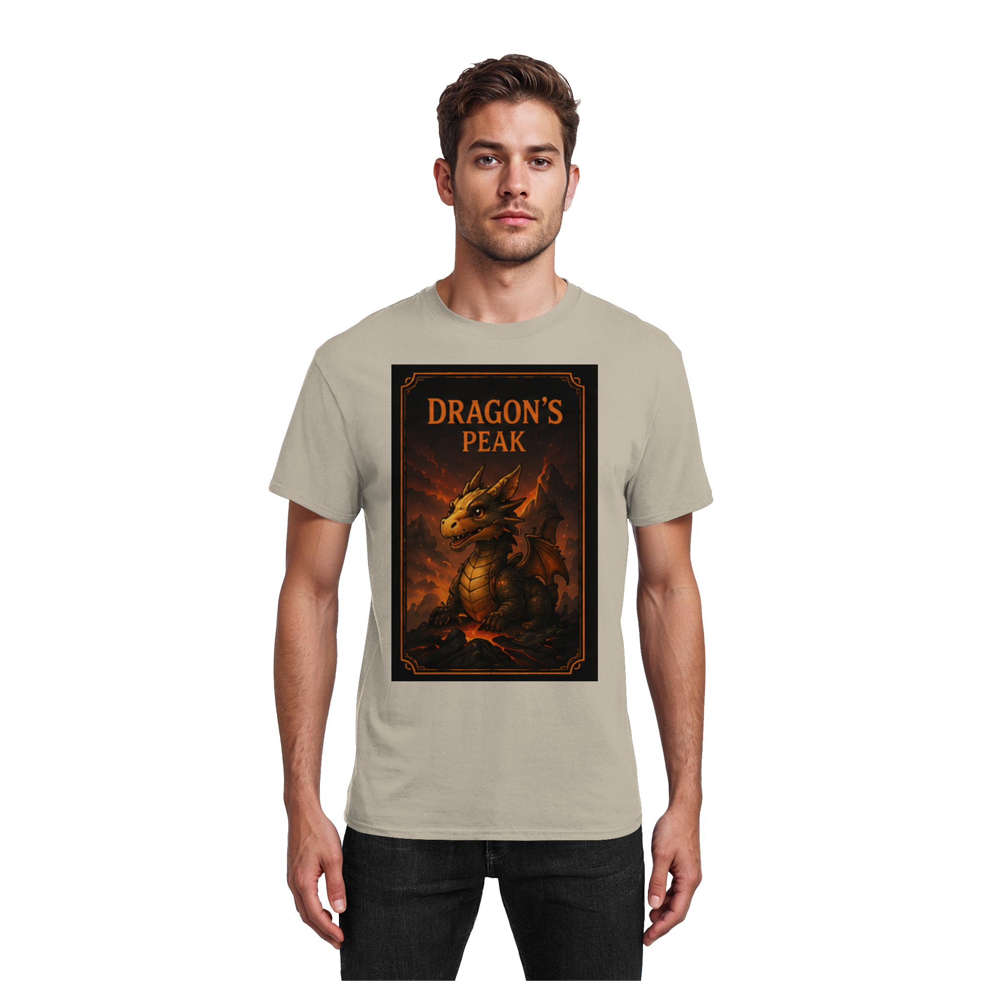 Dragon´s Peak - Heavy Cotton T-Shirt