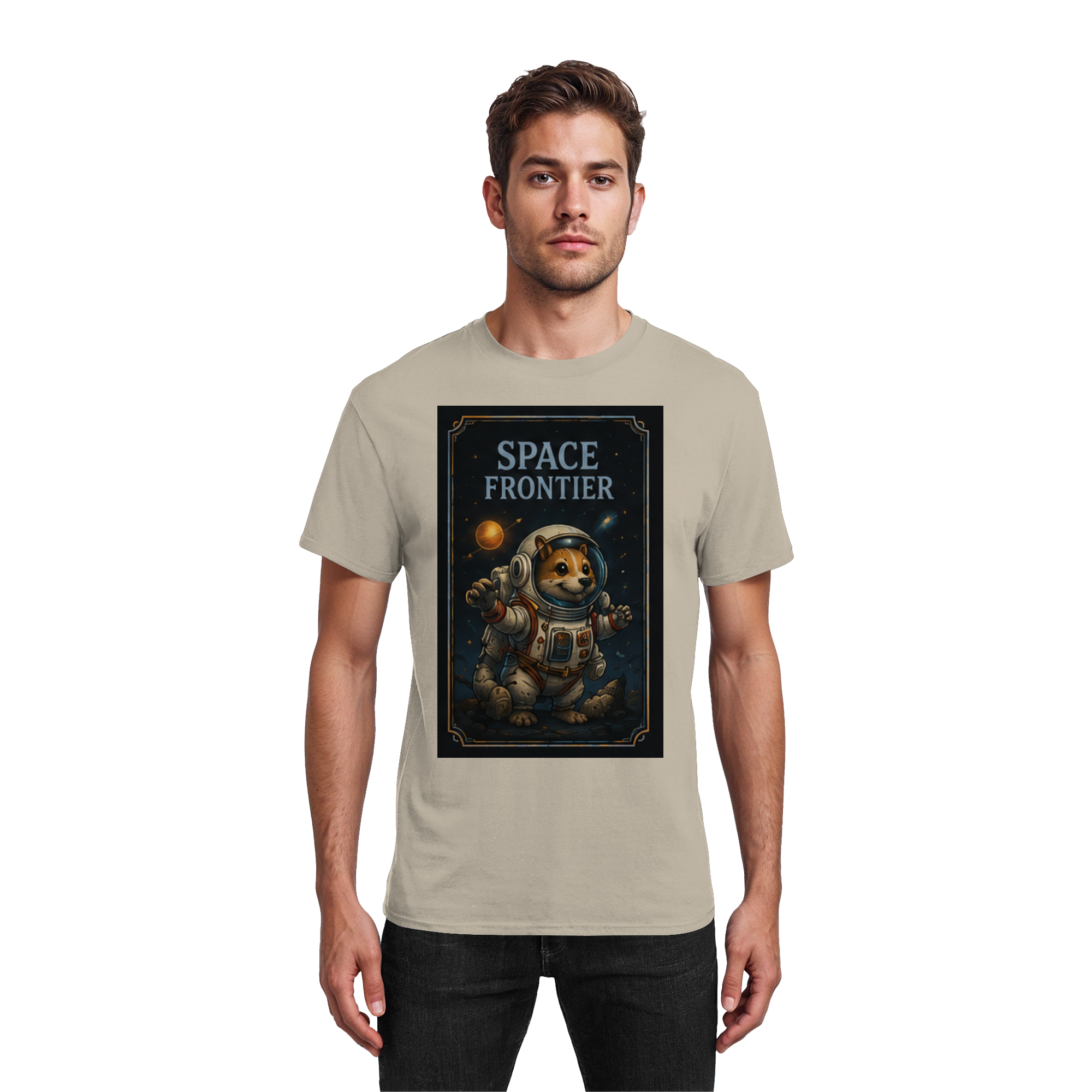 Space Frontier - Heavy Cotton T-Shirt