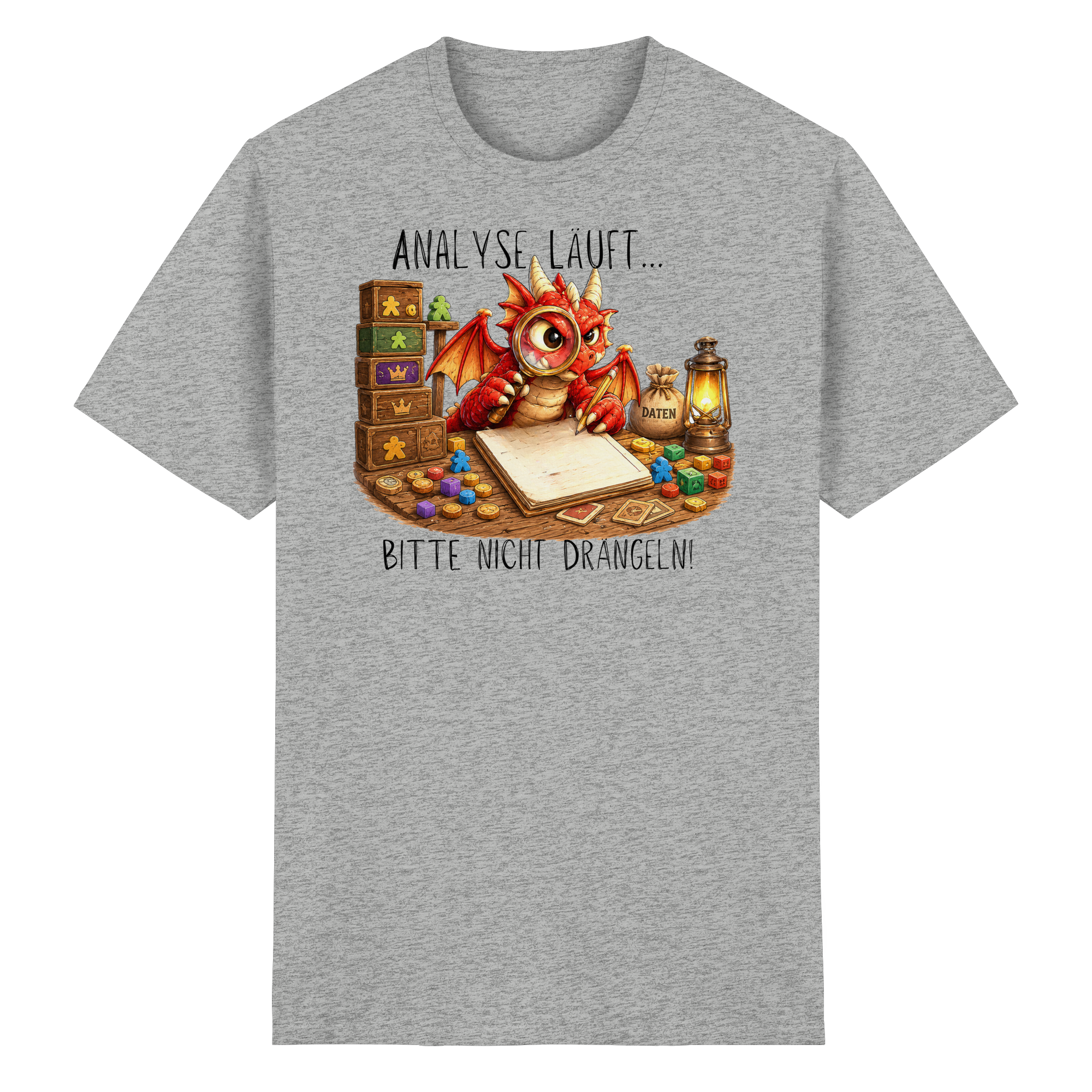 Analyse läuft. Bitte nicht drängeln. - Heavy Cotton T-Shirt