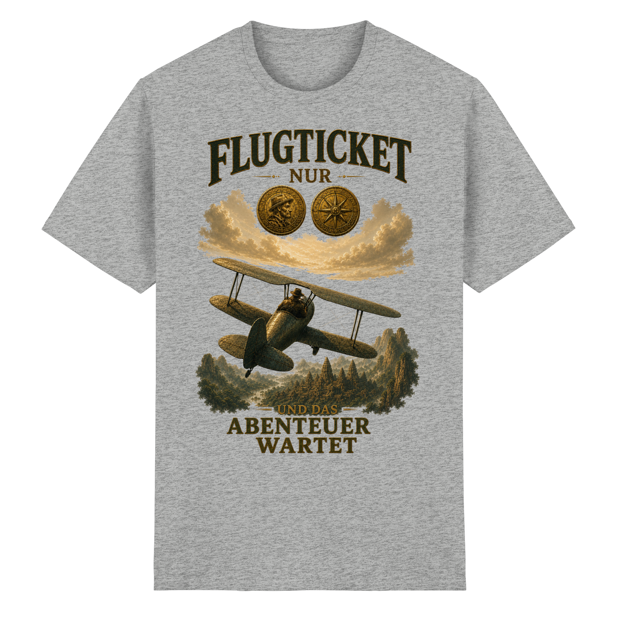Adventure Ticket - Heavy Cotton T-Shirt