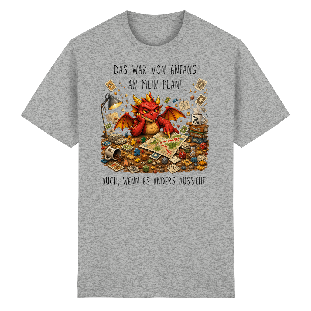 Vertrau dem Plan - Heavy Cotton T-Shirt