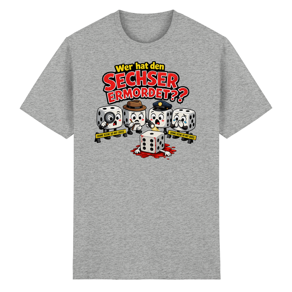 Wer hat den Sechser ermordet? - Heavy Cotton T-Shirt