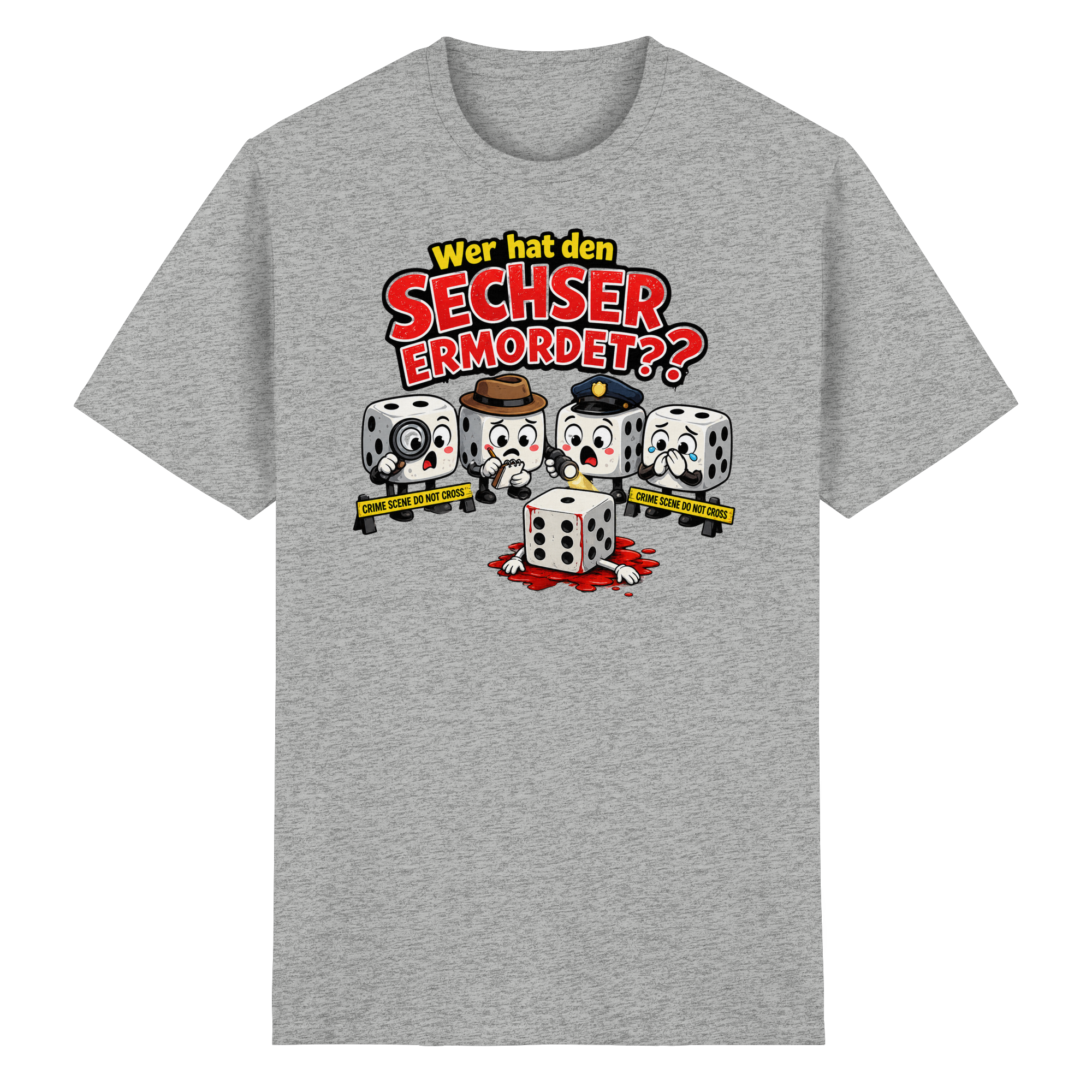 Wer hat den Sechser ermordet? - Heavy Cotton T-Shirt