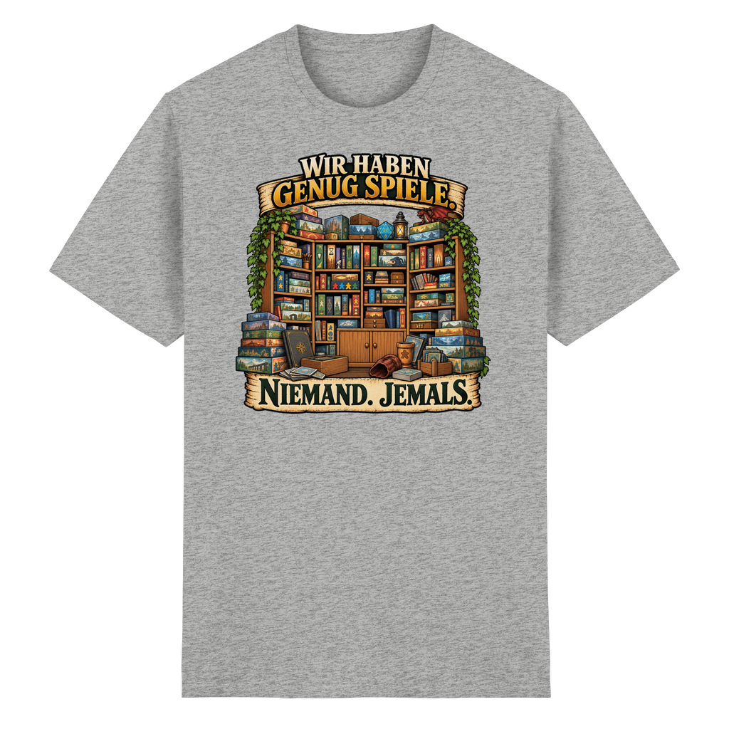 Wir haben genug Spiele - Heavy Cotton T-Shirt